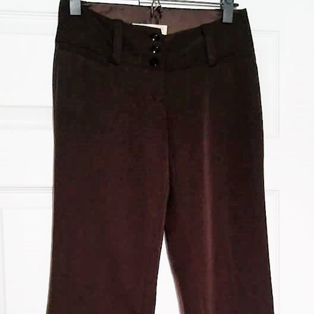 Brown slacks